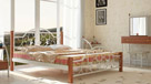 Кровать Жозефина на деревянных ногах - Фото_2