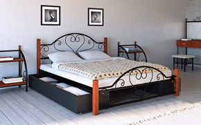 Кровать Джоконда на деревянных ногах - Фото_6