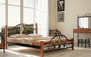 Кровать Жозефина на деревянных ногах - Фото_6