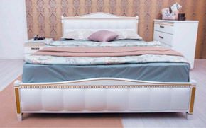 Кровать Прованс Мягкая спинка квадраты с механизмом - Фото_10