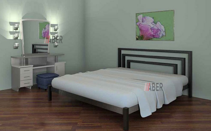 Кровать Брио-1 140х200 Метакам - Фото