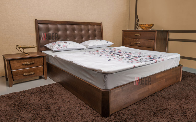 Кровать Сити Премиум мягкая спинка с механизмом 120х190 см. Олимп  - Фото