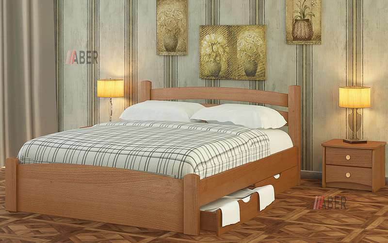 Кровать Эмма Люкс 80х200 см. Woodland - Фото