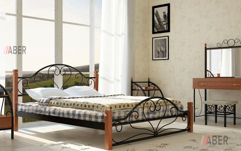 Кровать Джоконда на деревянных ногах - Фото_3