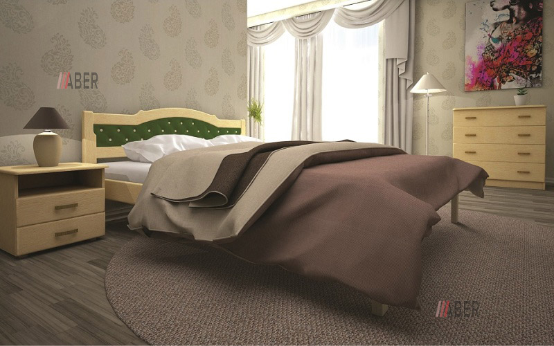 Кровать Юлия 2 180х200 см. Тис - Фото