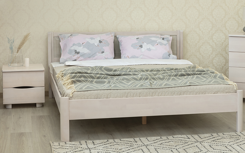 Кровать Марго Филенка  без изножья 180х200 см. Олимп  - Фото