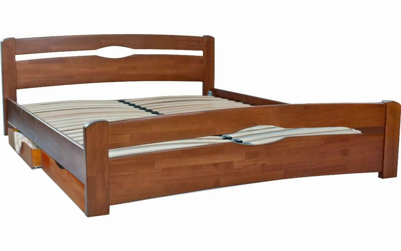Ліжко Нова з шухлядами 90х190 см. Олімп  - Фото