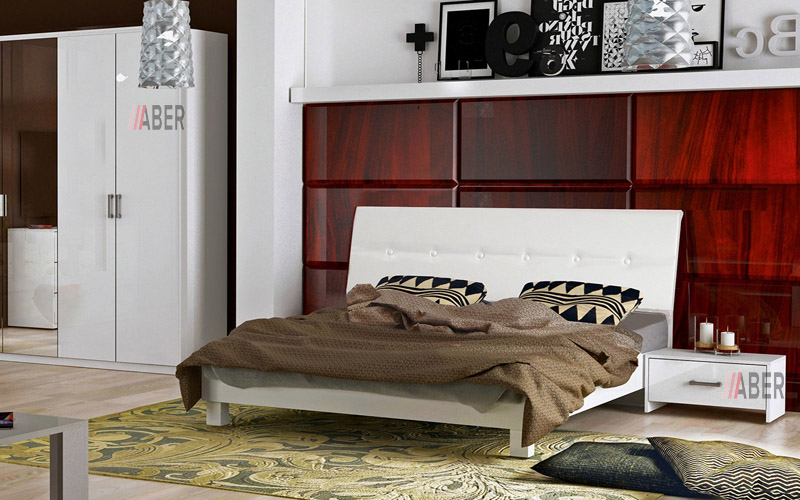 Ліжко Рома М'яка Спинка з механізмом 160х200 см. Міро Марк - Фото