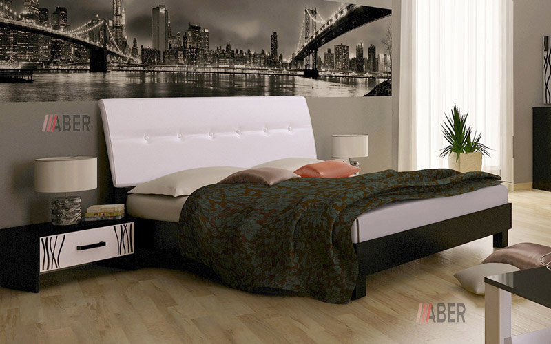 Ліжко Терра М'яка Спинка 180х200 см. (без каркасу/ламелей) Міро Марк - Фото