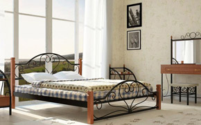 Ліжко Джоконда на дерев'яних ногах - Фото_6