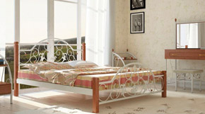 Ліжко Жозефіна на дерев'яних ногах - Фото_6