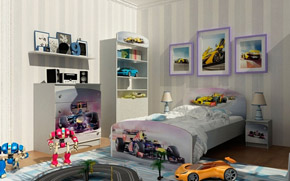 Ліжко Формула 1 - Фото