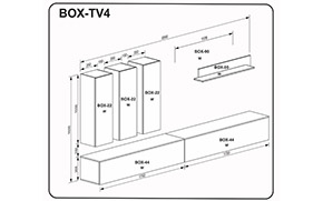 Вітальний набір BOX TV4 - Фото_2