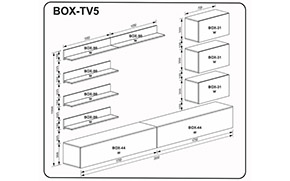 Вітальний набір BOX TV5 - Фото_2