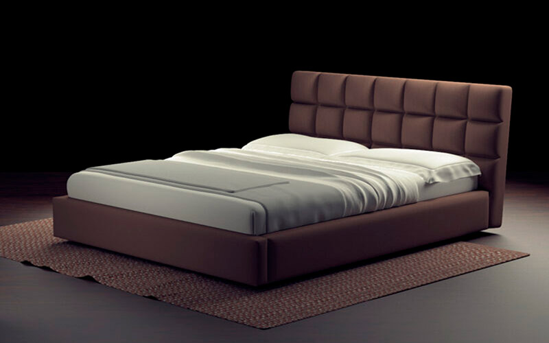 Ліжко Орнелла з механізмом (без матраца) 180х200 см. дерев'яна рама Катунь - Фото
