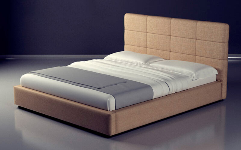 Ліжко Патриція з механізмом (без матраца) 140х200 см. дерев'яна рама Катунь - Фото