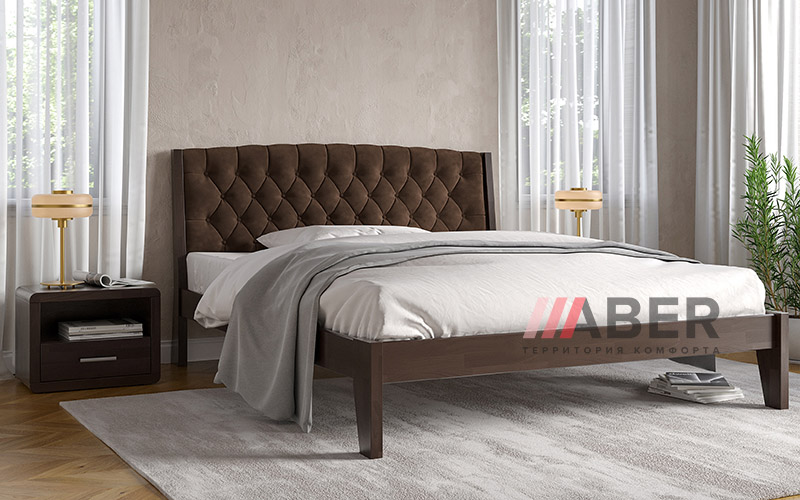 Ліжко  Алекс 160х200 см. Arbor Drev - Фото