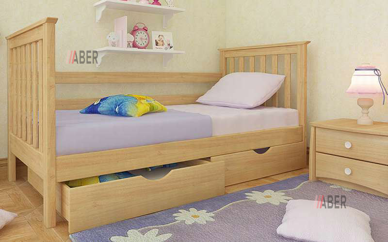 Ліжко Аріана 80х200 см. Woodland - Фото