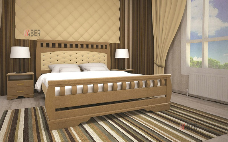 Ліжко Атлант 11 90х190 см. Тіс - Фото
