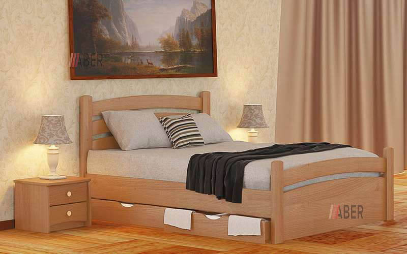 Ліжко Емма Екстра 90х190 см. Woodland - Фото