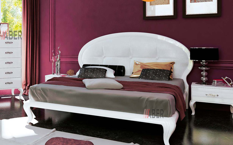 Ліжко Імперія М'яка Спинка 160х200 см. (с каркасом/ламелями) Міро Марк - Фото