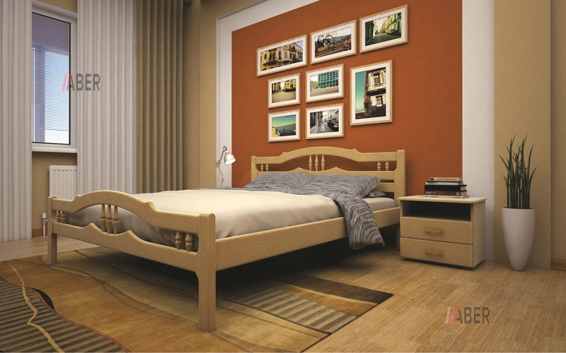Ліжко Юлія 1 120х190 см. Тіс - Фото