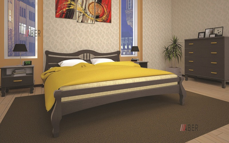 Ліжко Корона 1 90х190 см. Тіс - Фото