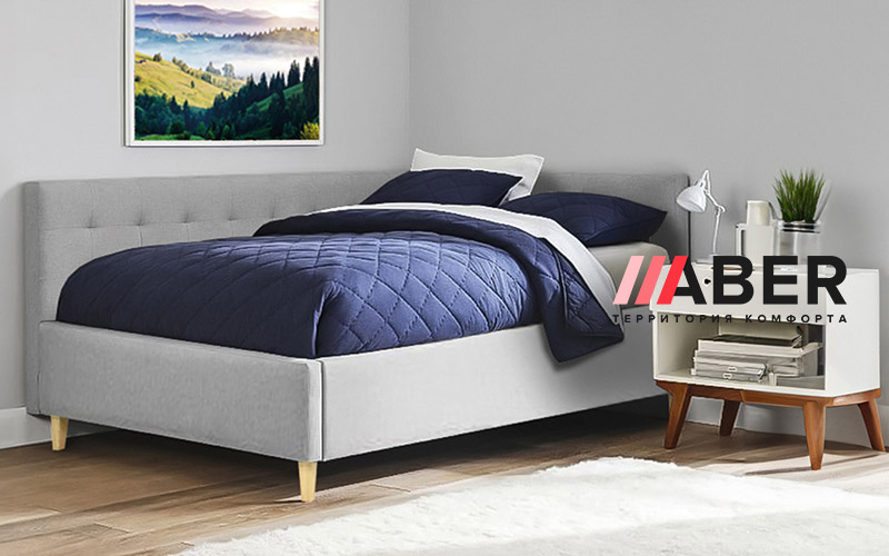 Ліжко кут Гера з механізмом 140х200 см. Novelty - Фото