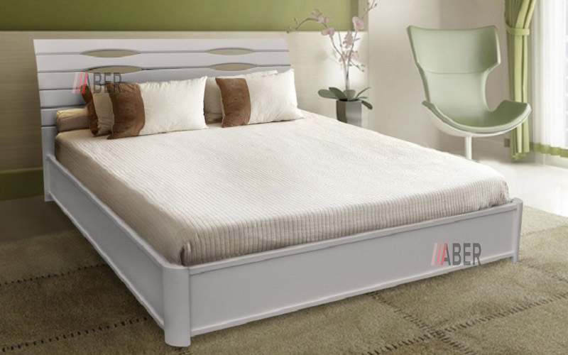 Ліжко Маріта V з механізмом 140х200 см.  колір білий Олімп  - Фото