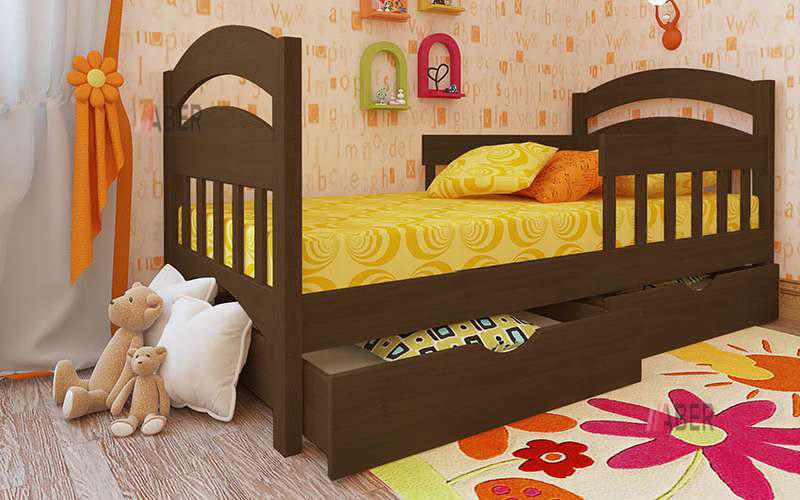 Ліжко Сєлєста Люкс 80х190 см. Woodland - Фото