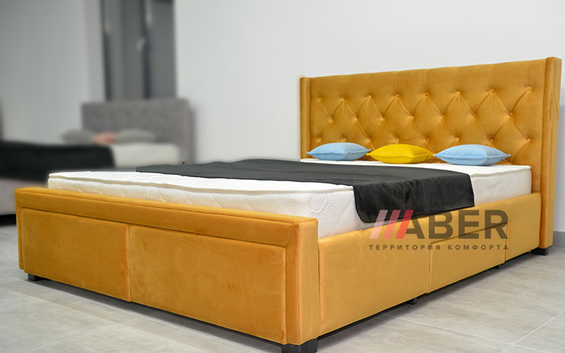 Ліжко L-013 з шухлядами 160х200 см. Rizo Meble - Фото