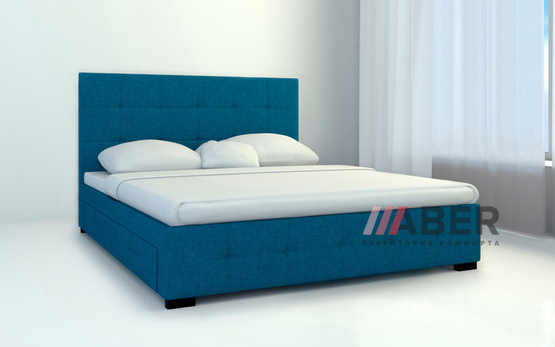 Ліжко L-017 з шухлядами 160х200 см. Rizo Meble - Фото