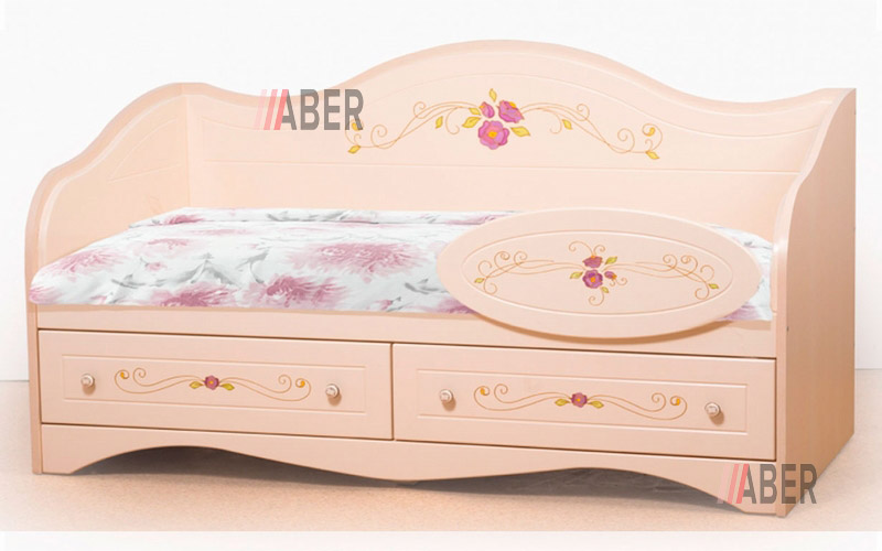 Ліжко-диван Provance з шухлядами 90х190 см. Вальтер - Фото